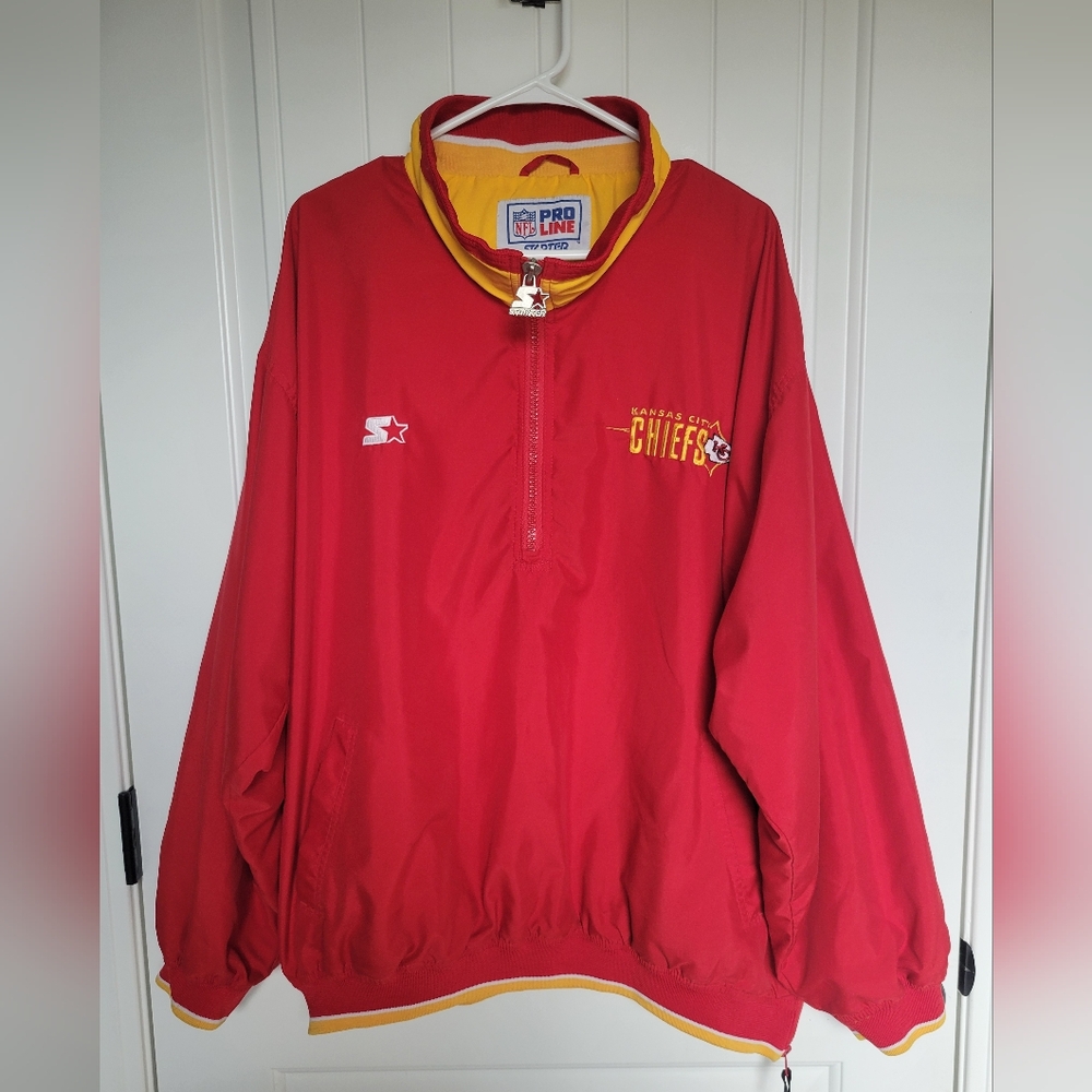 Kansas city chiefs vintage starter jacket